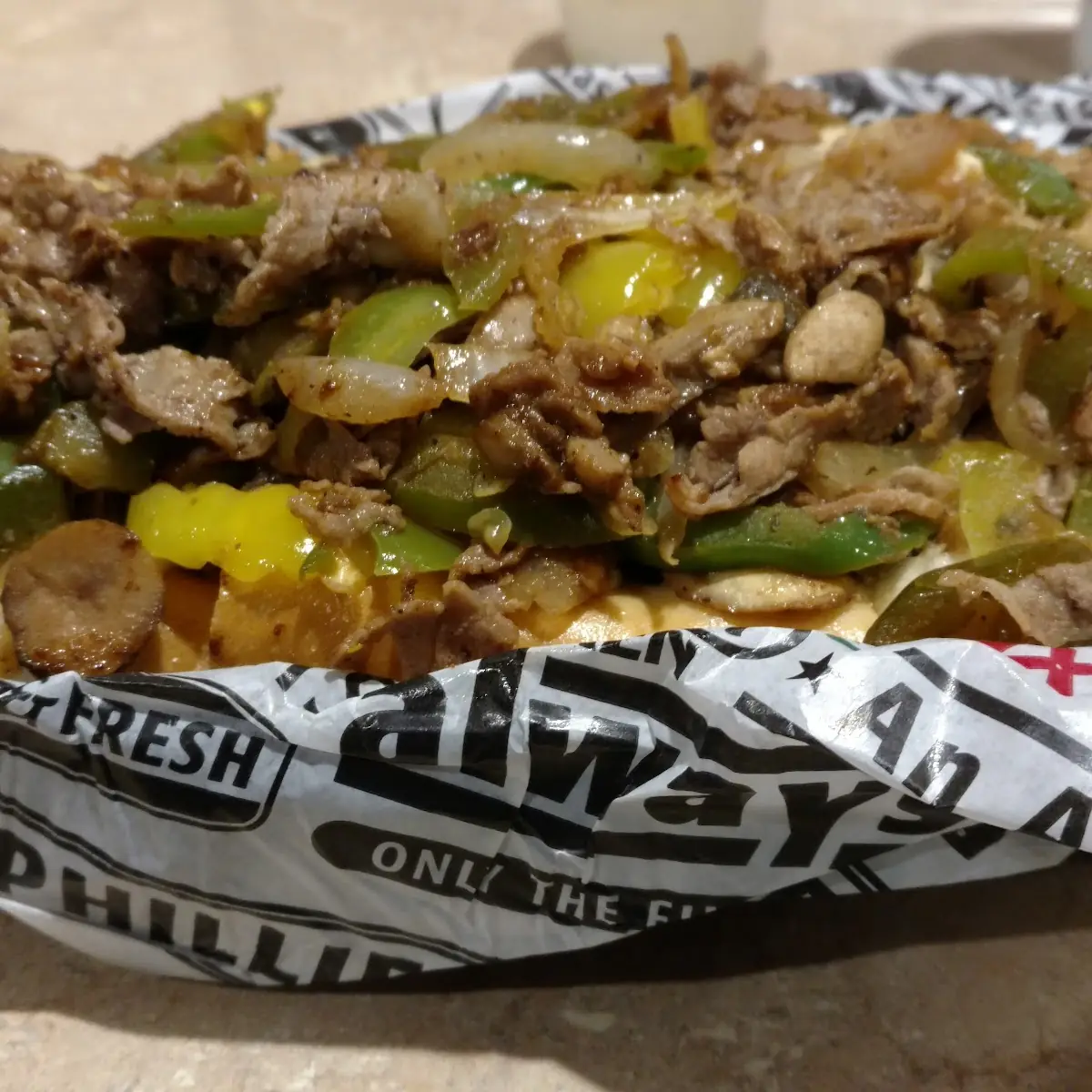 Philly Cheese Steak Sandwich