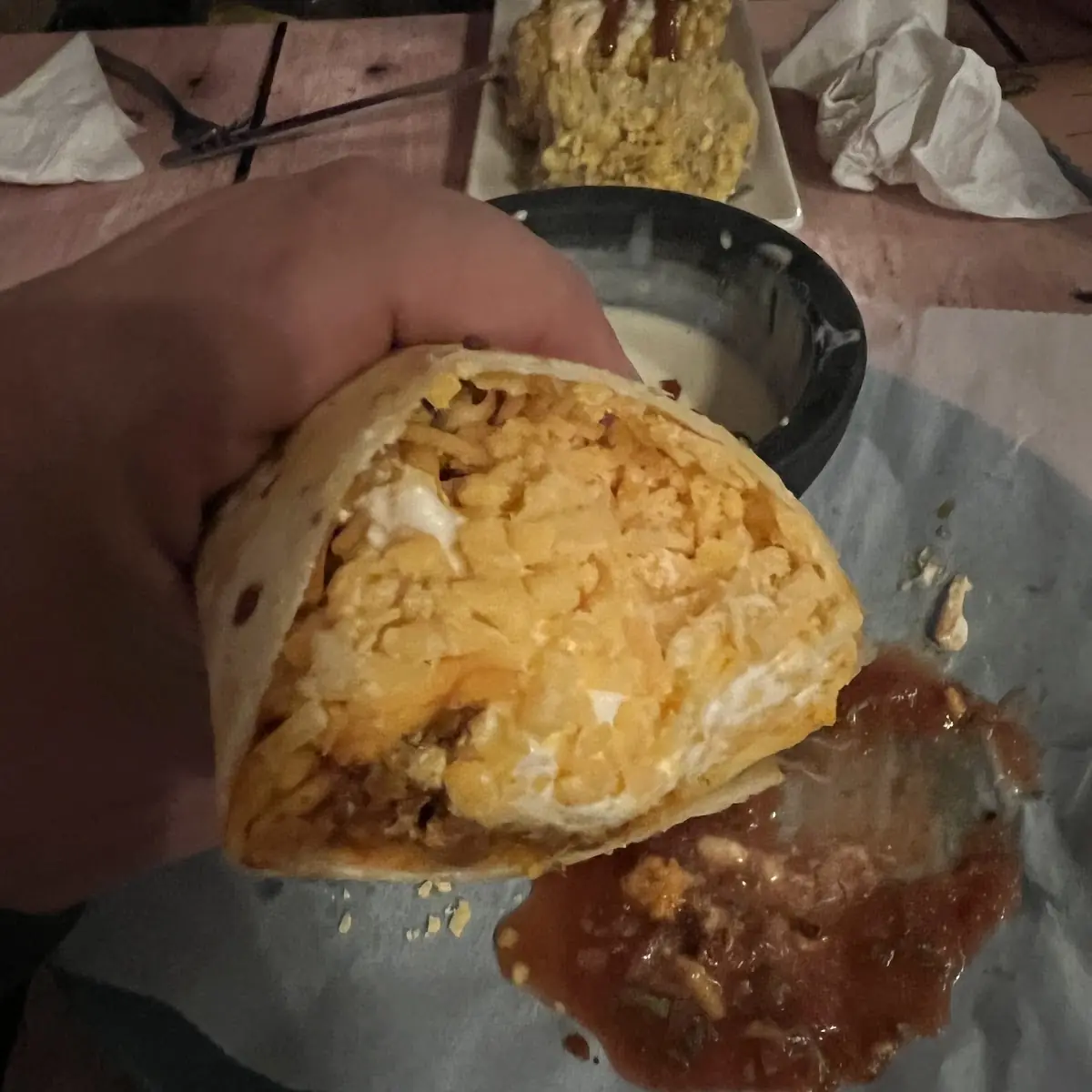 Bean and Cheese Burrito