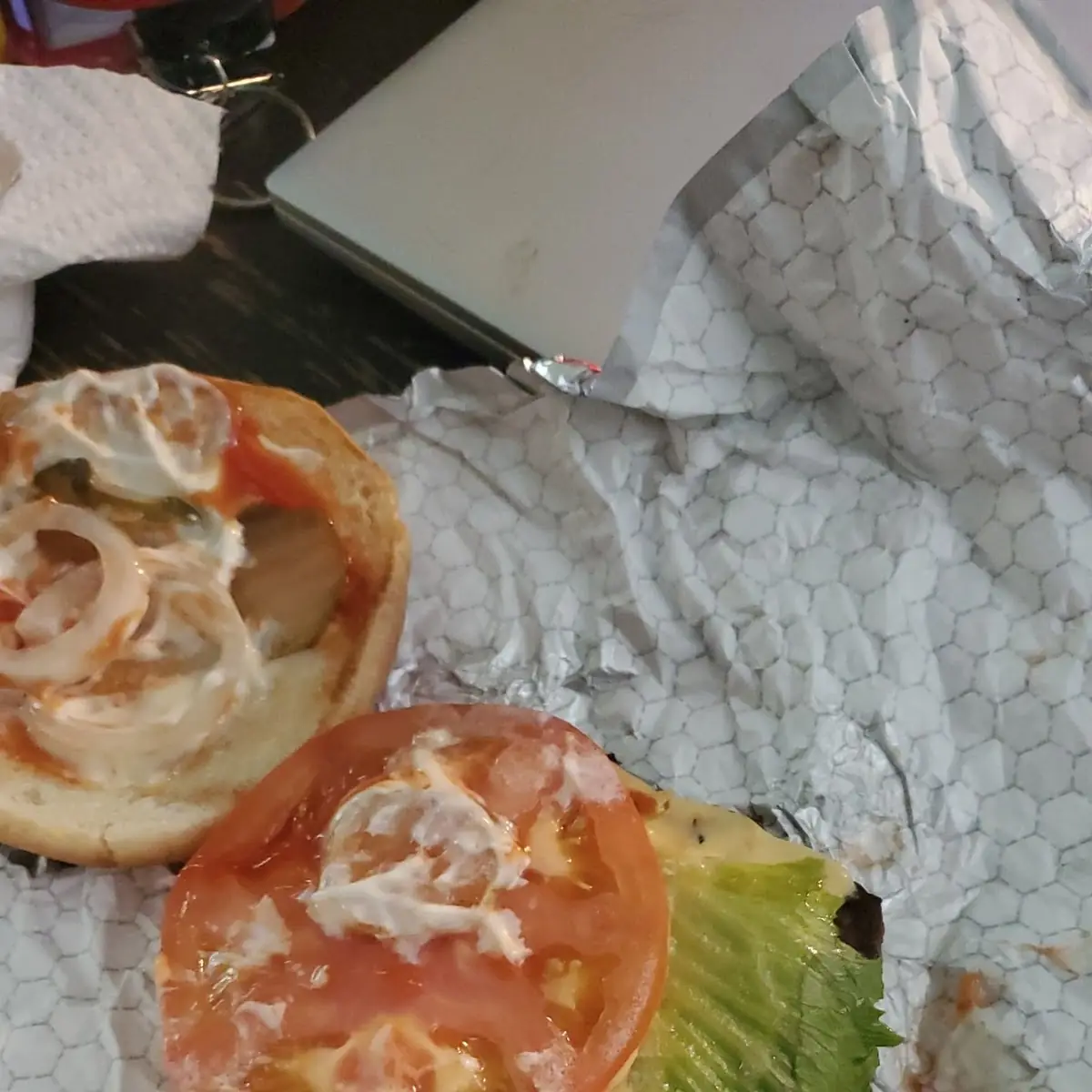 Junior Bacon Cheeseburger
