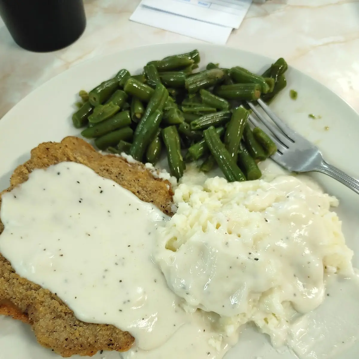 Country Fried Steak 2 Sides & Roll Fri