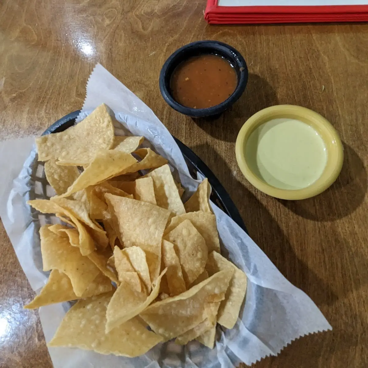 Chips and Salsa Verde