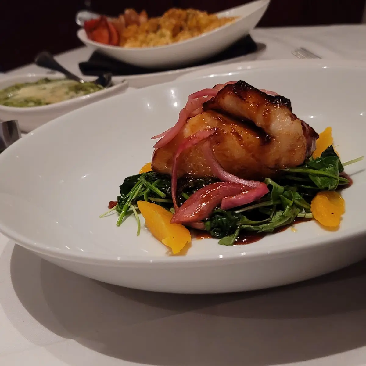 Miso Glazed Chilean Sea Bass