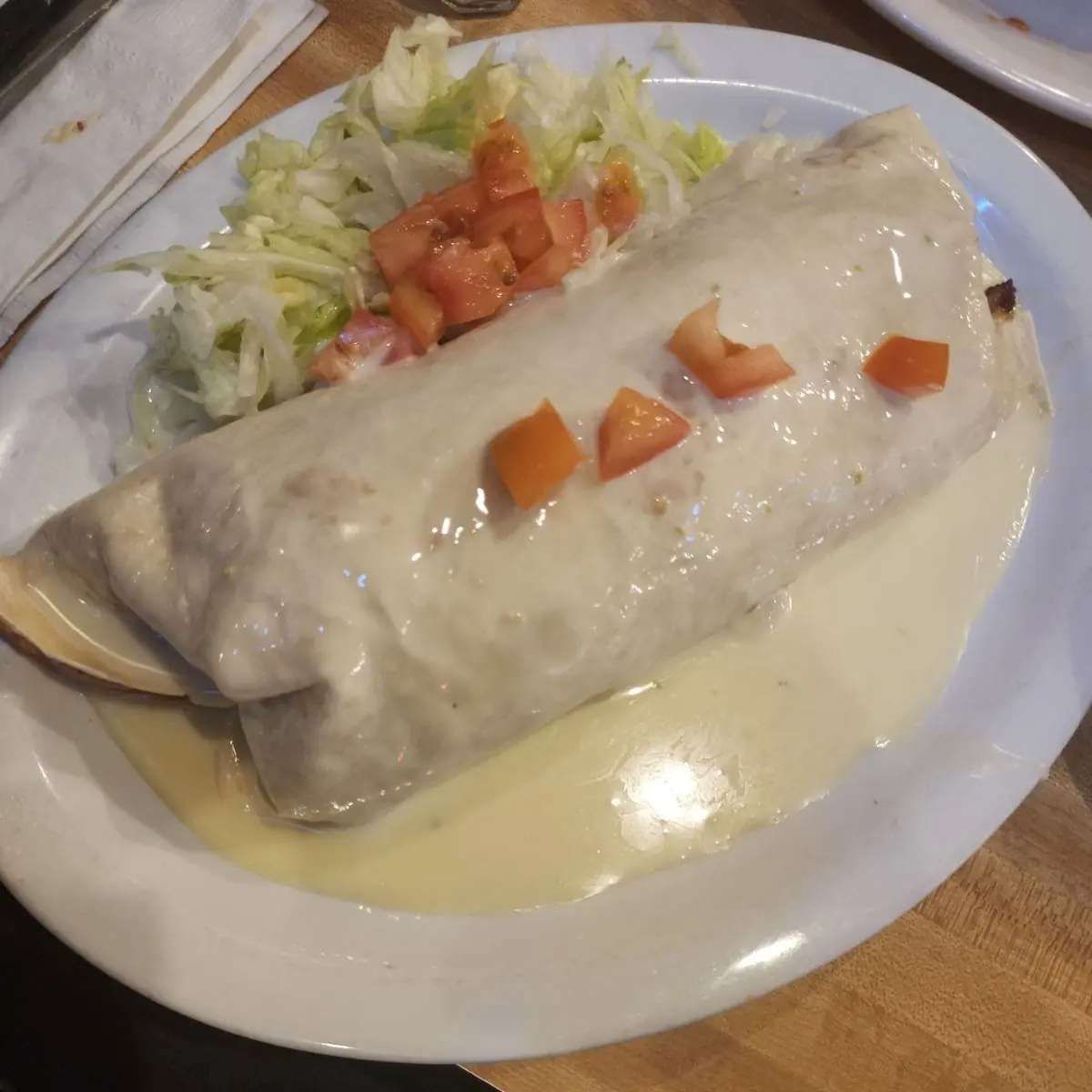 California Burrito with Chorizo