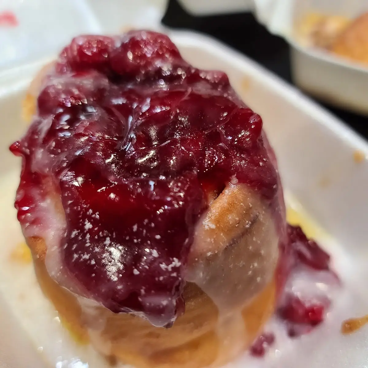 Cherry Cinnamon Roll