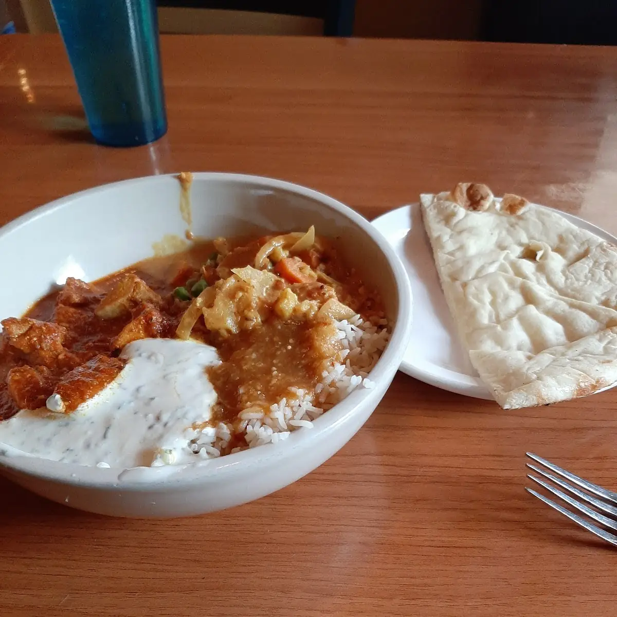 Butter Chicken Curry with Rice