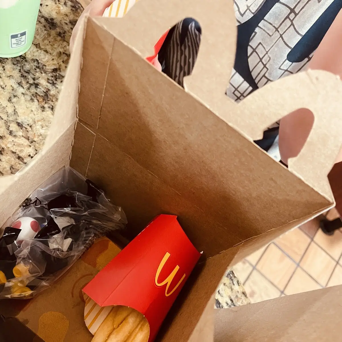 Chicken Nugget Happy Meal