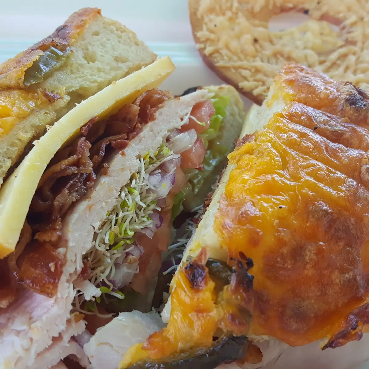 Turkey Bacon Gouda