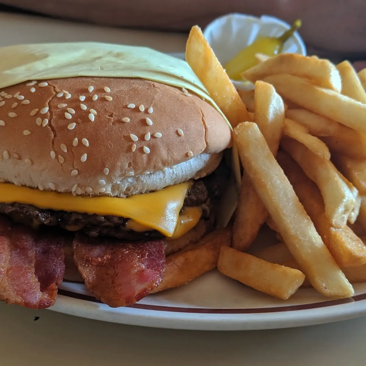 Double Bacon Cheeseburger