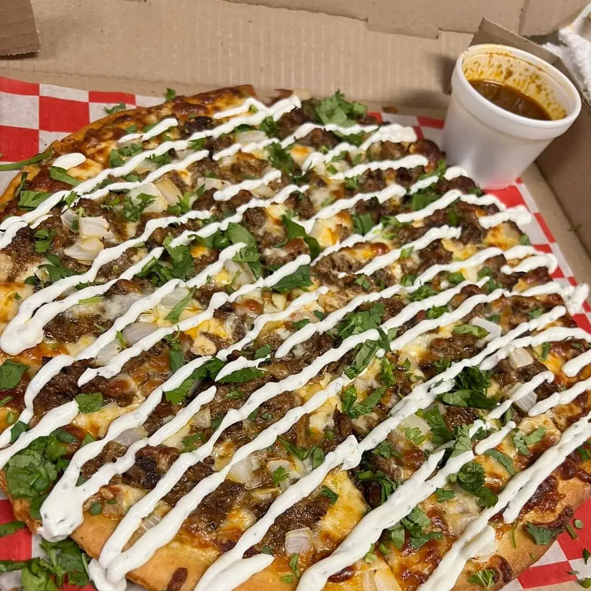Birria Taco Pizza