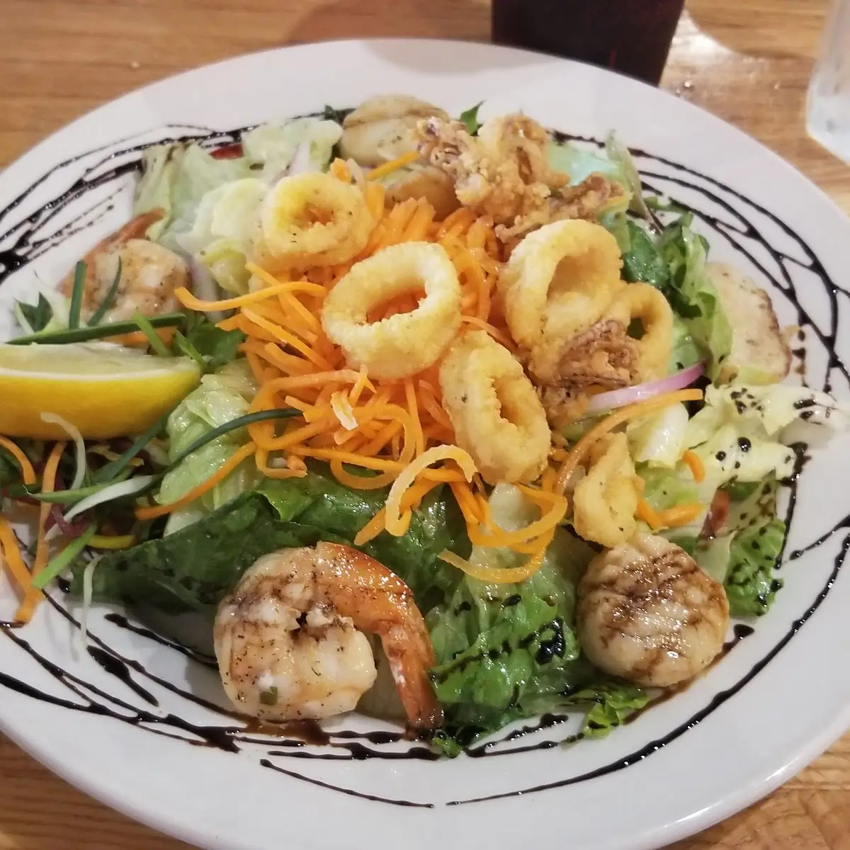 Hot Seafood Salad