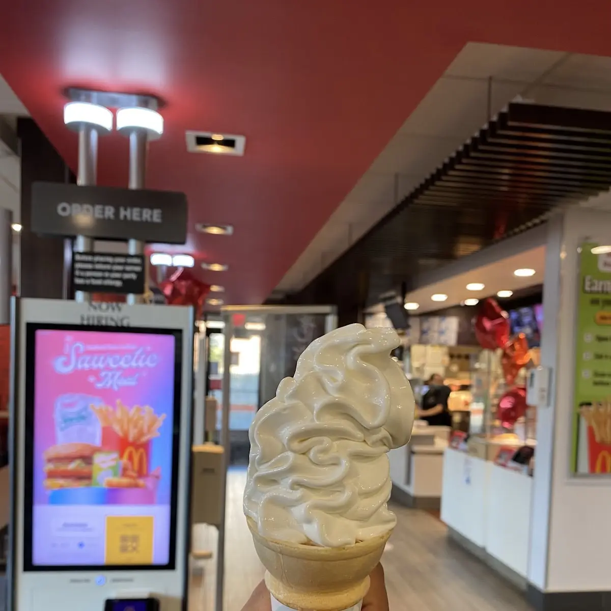 Vanilla Ice Cream Cone