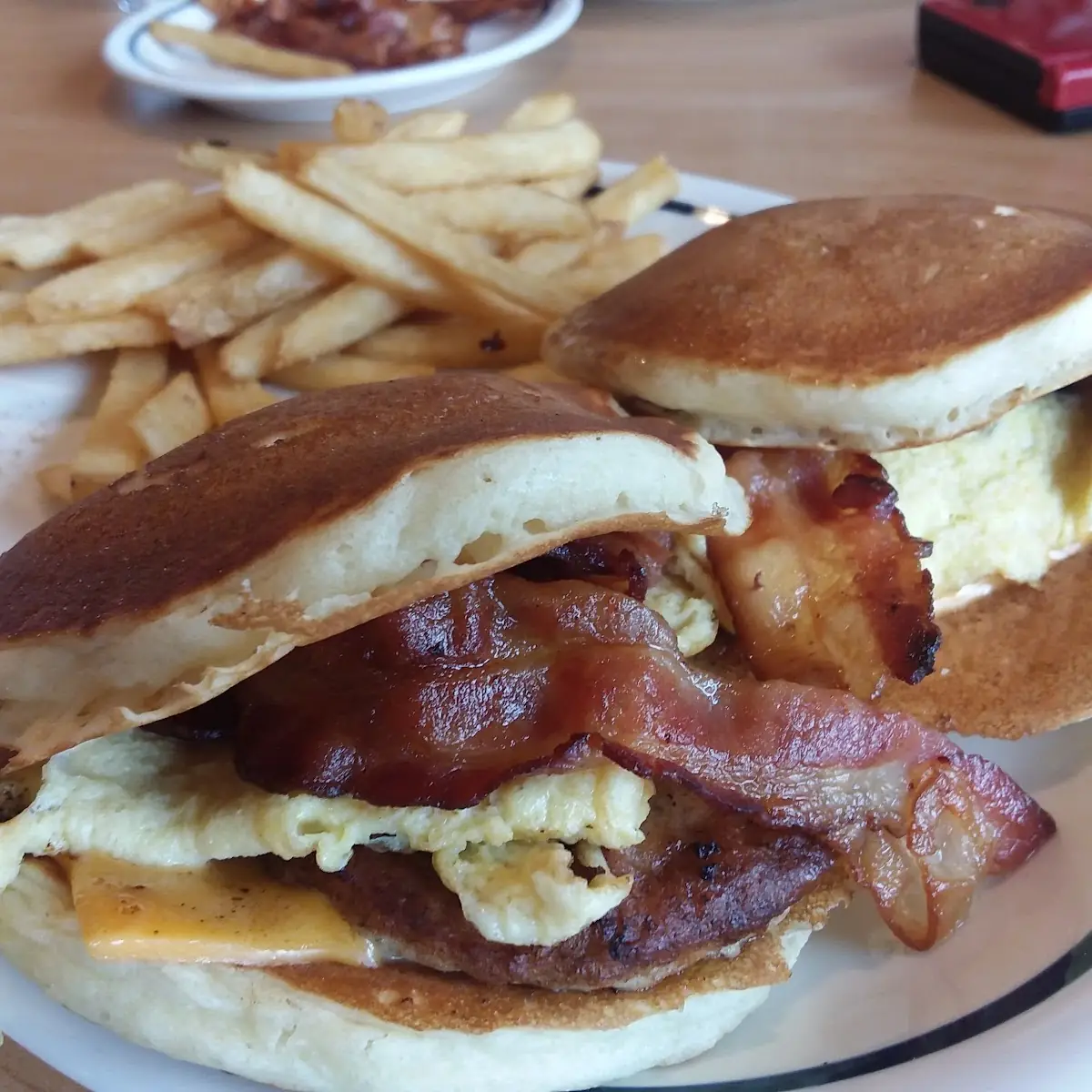 Bacon Sausage Egg and Cheese