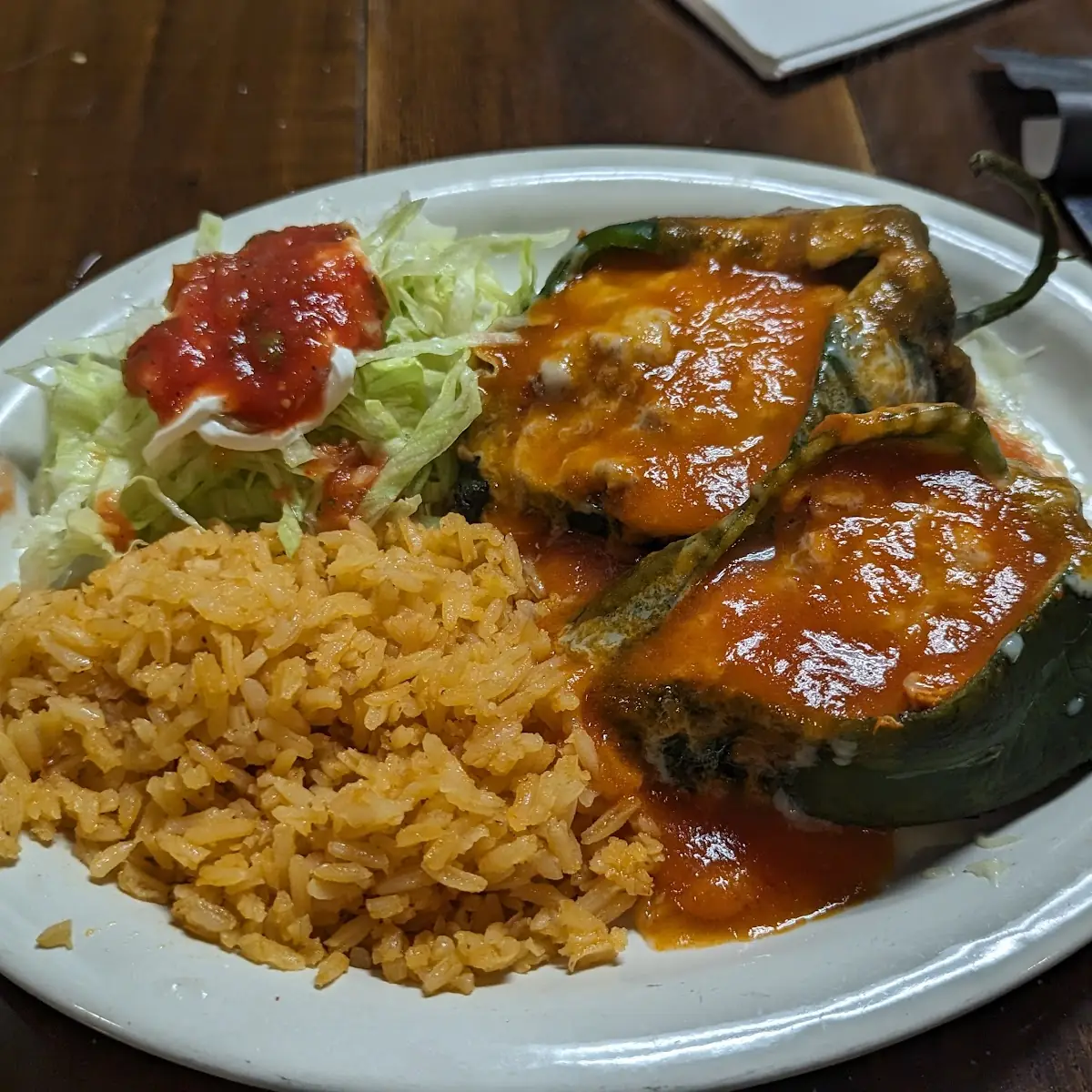 Poblanos Rellenos