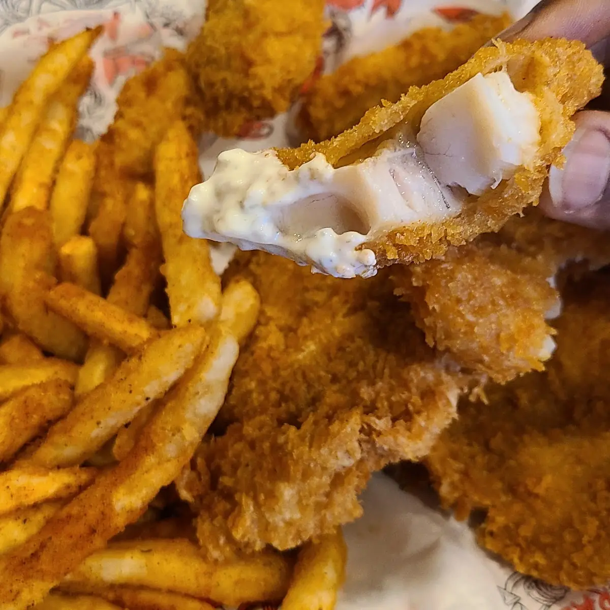 Fried Catfish Basket 4