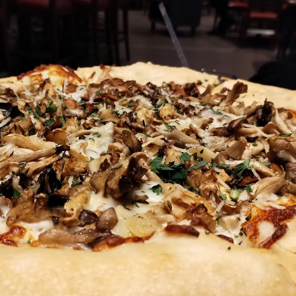 Mushroom Pizza