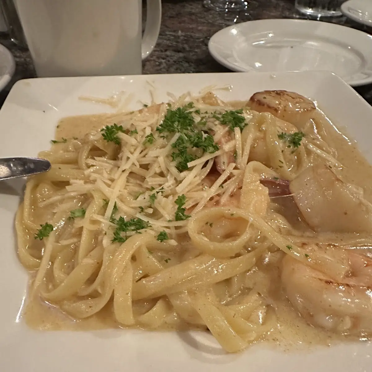 Shrimp Alfredo