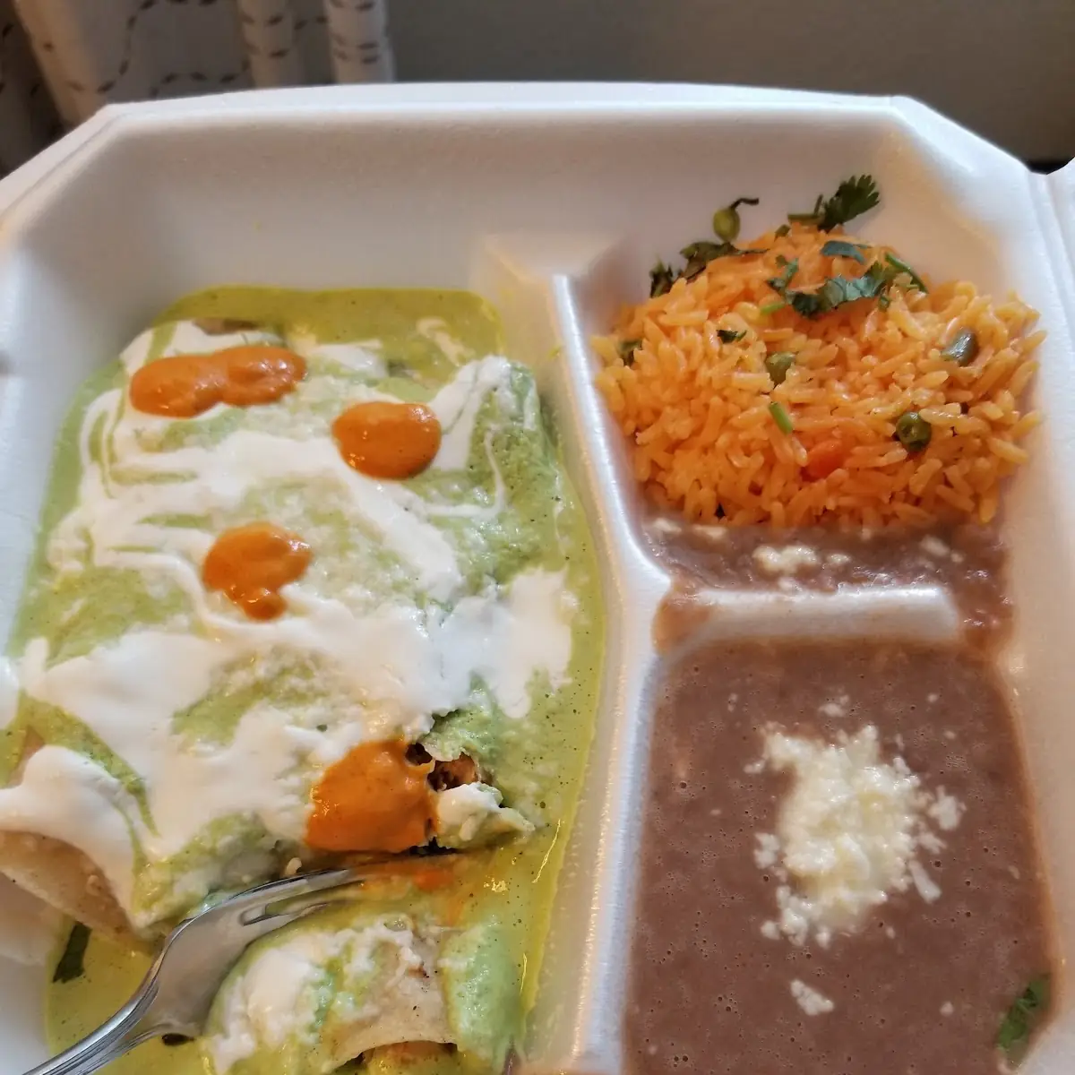 Enchiladas Verdes