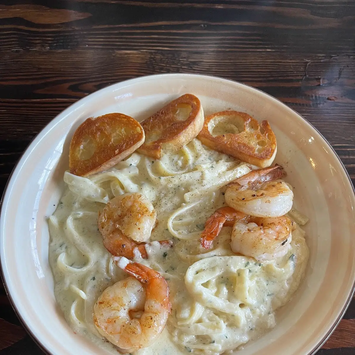 Shrimp Alfredo