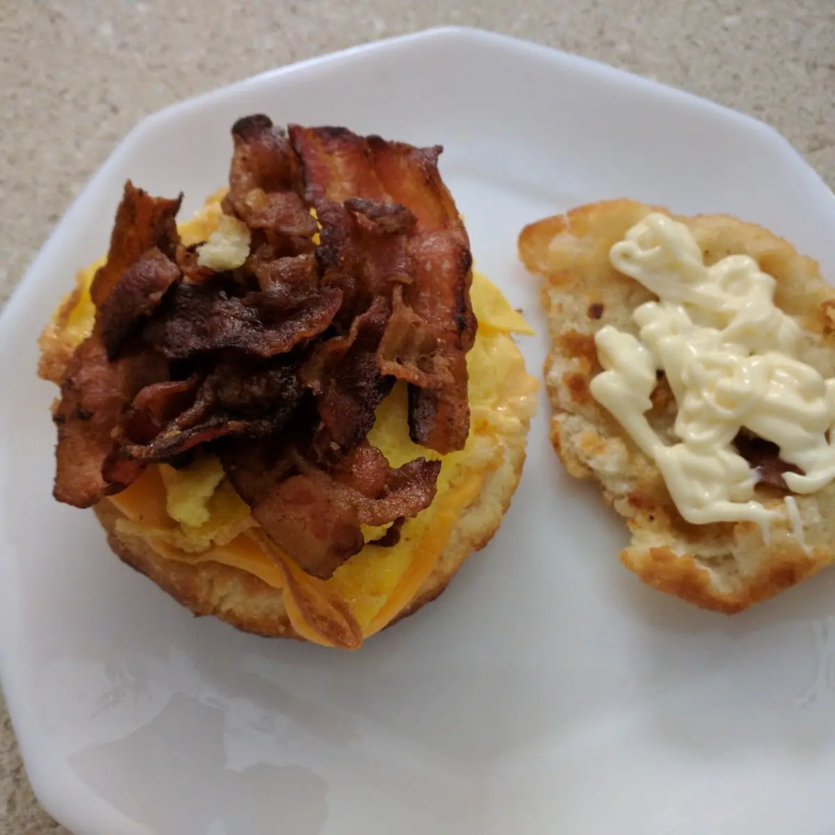 Bacon Egg & Cheese Biscuit