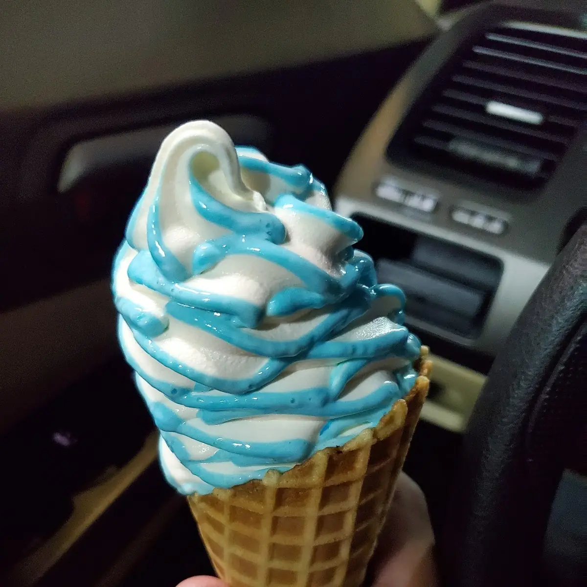 Blue Raspberry Flavor Cone