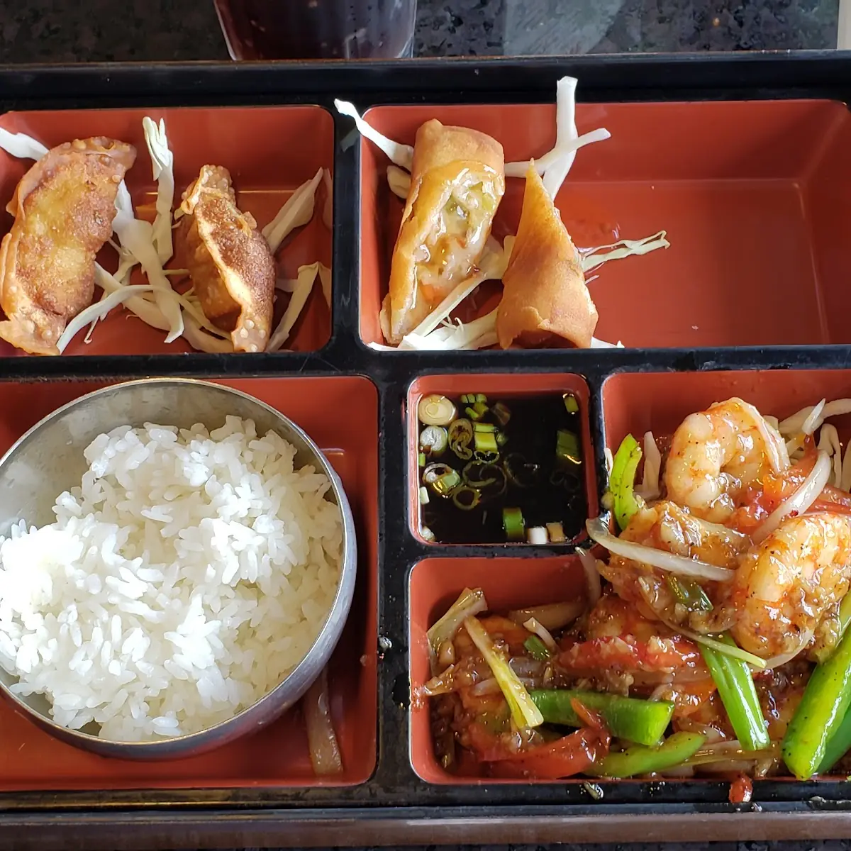 Shrimp Bento Box