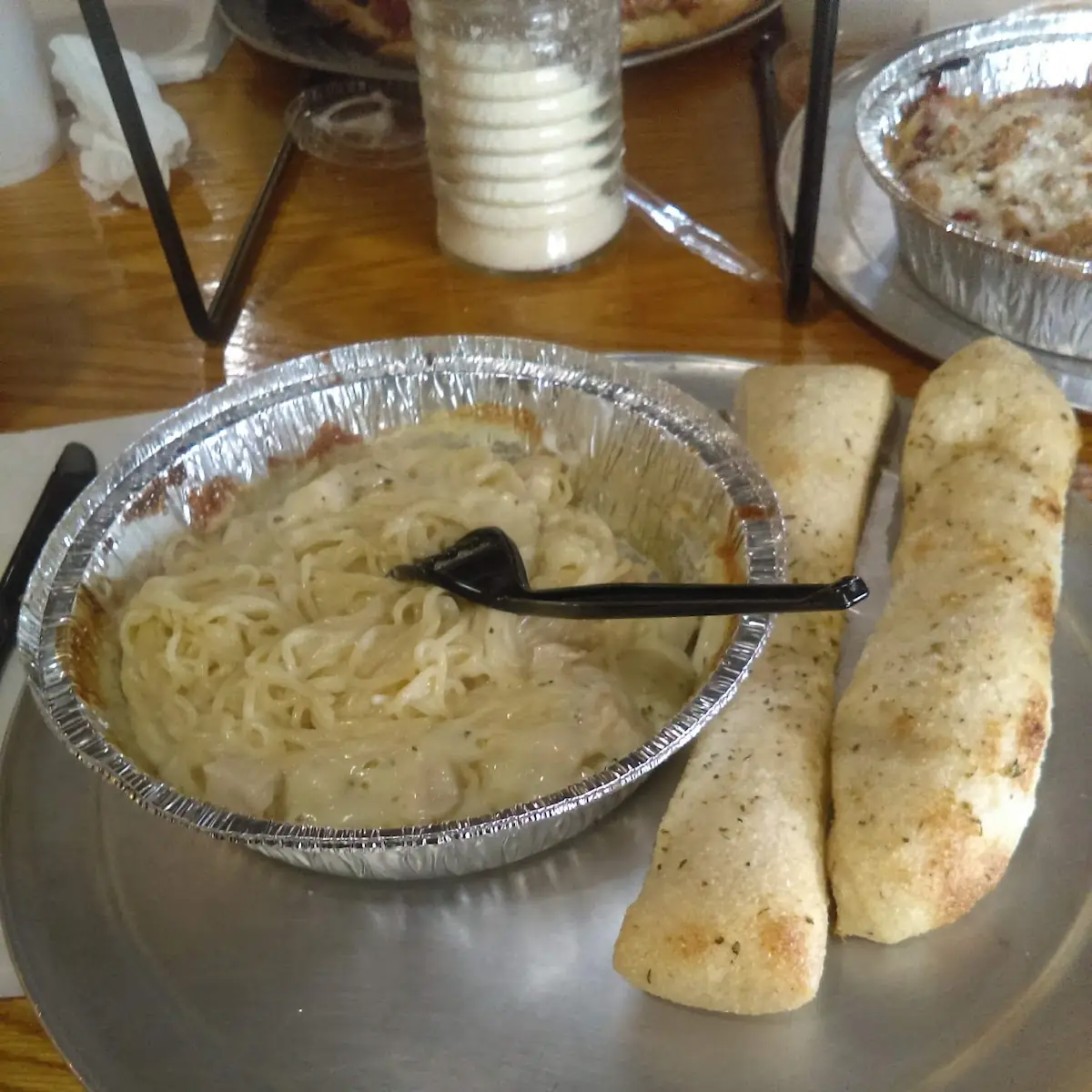 Baked Chicken Alfredo