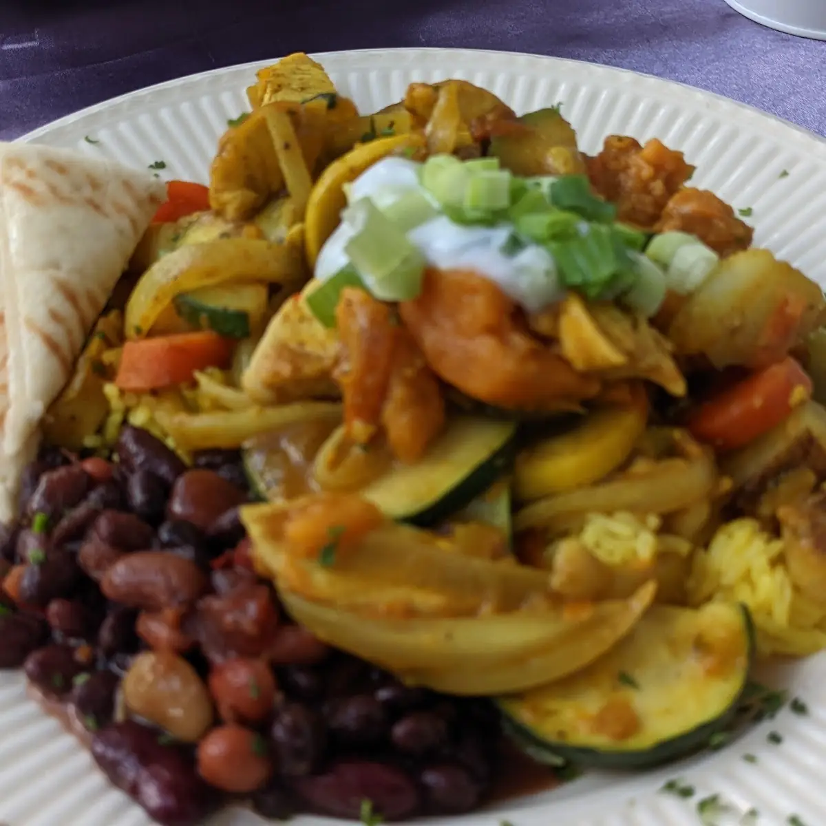 Yellow Indian Curry Chicken