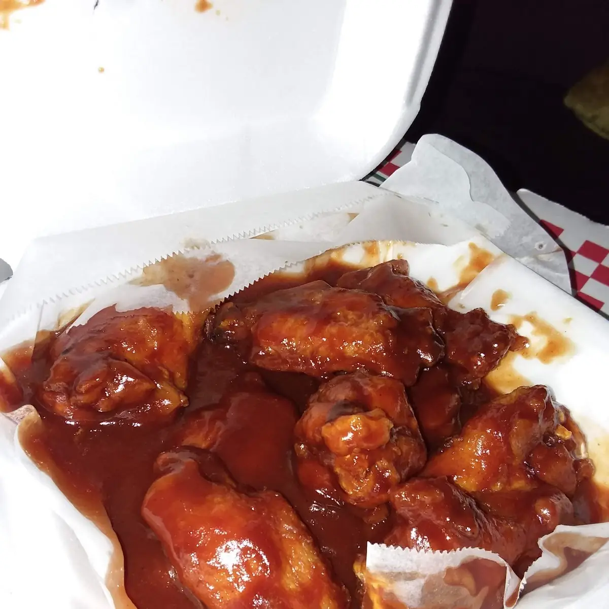 Honey BBQ Wings Xtra Sauce