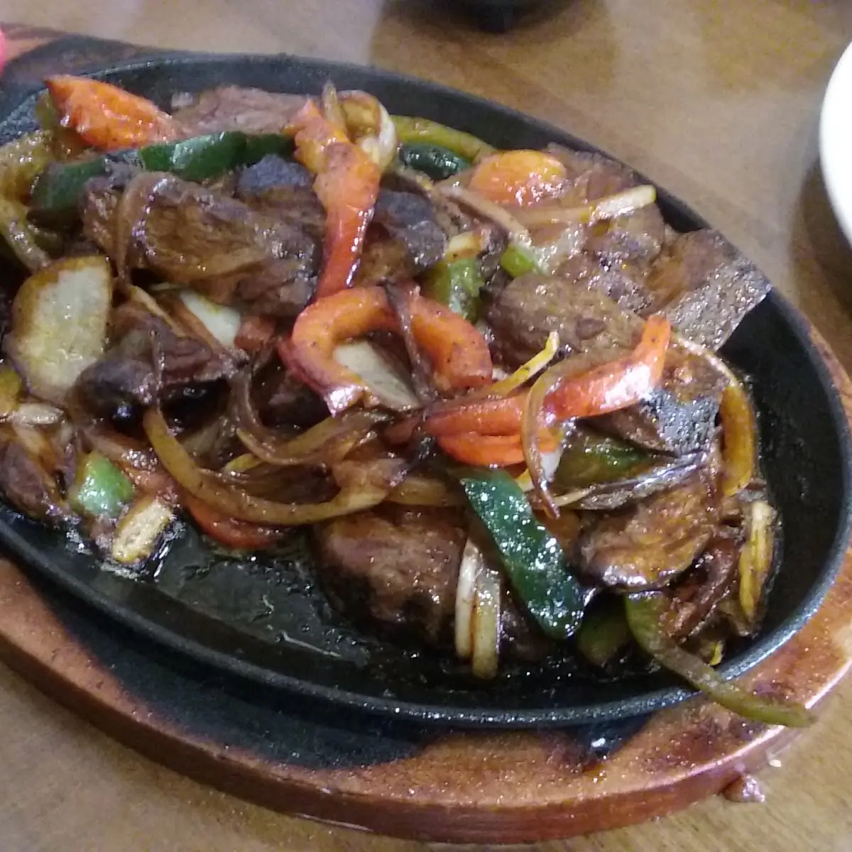 Sizzling Fajitas Grilled Steak