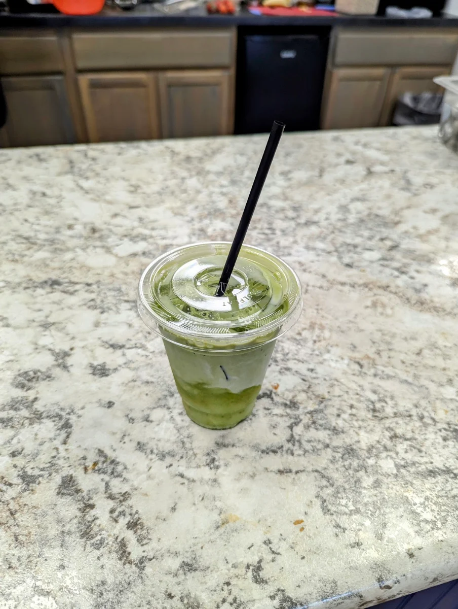 Plain Matcha Latte