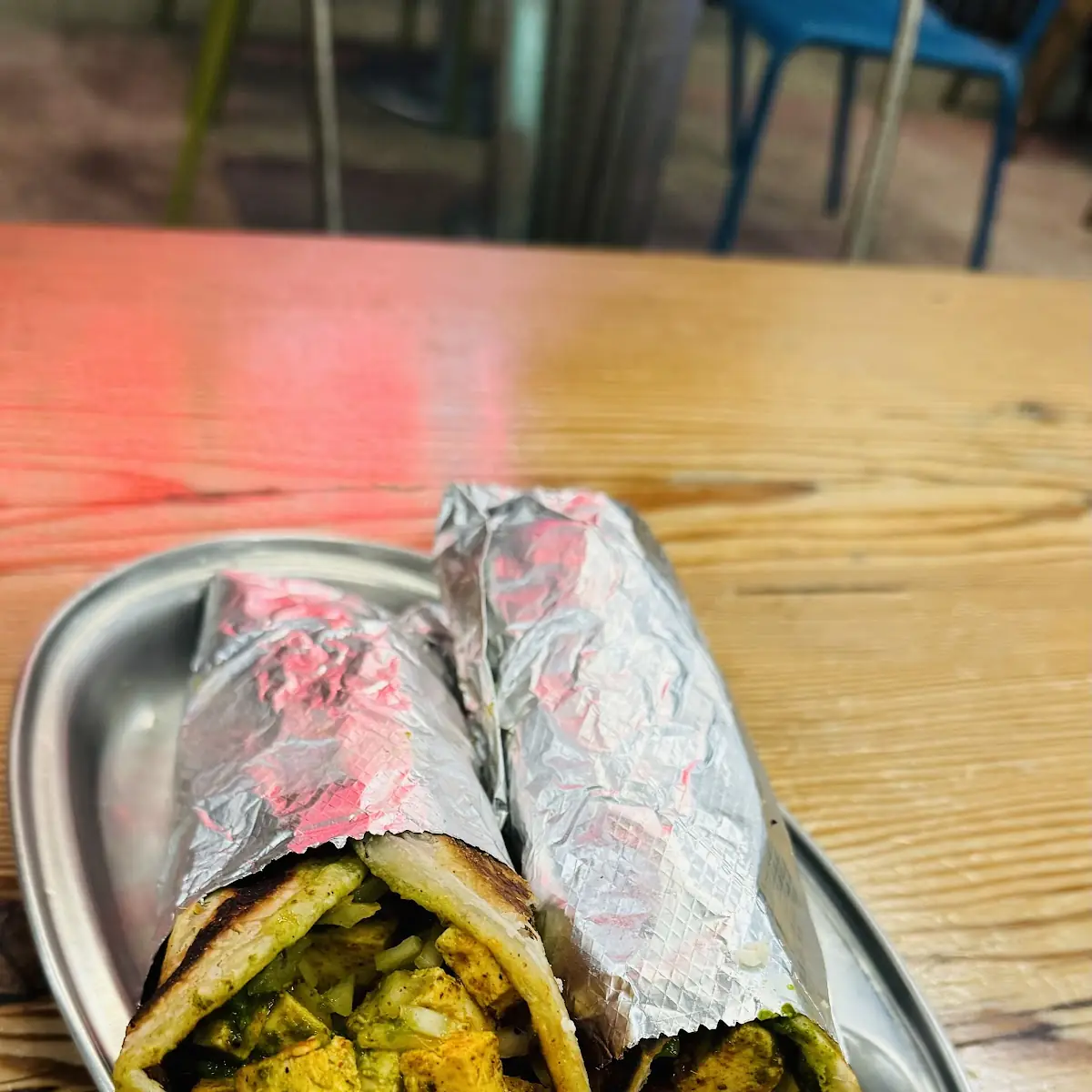 Chicken Tikka Kati Wrap
