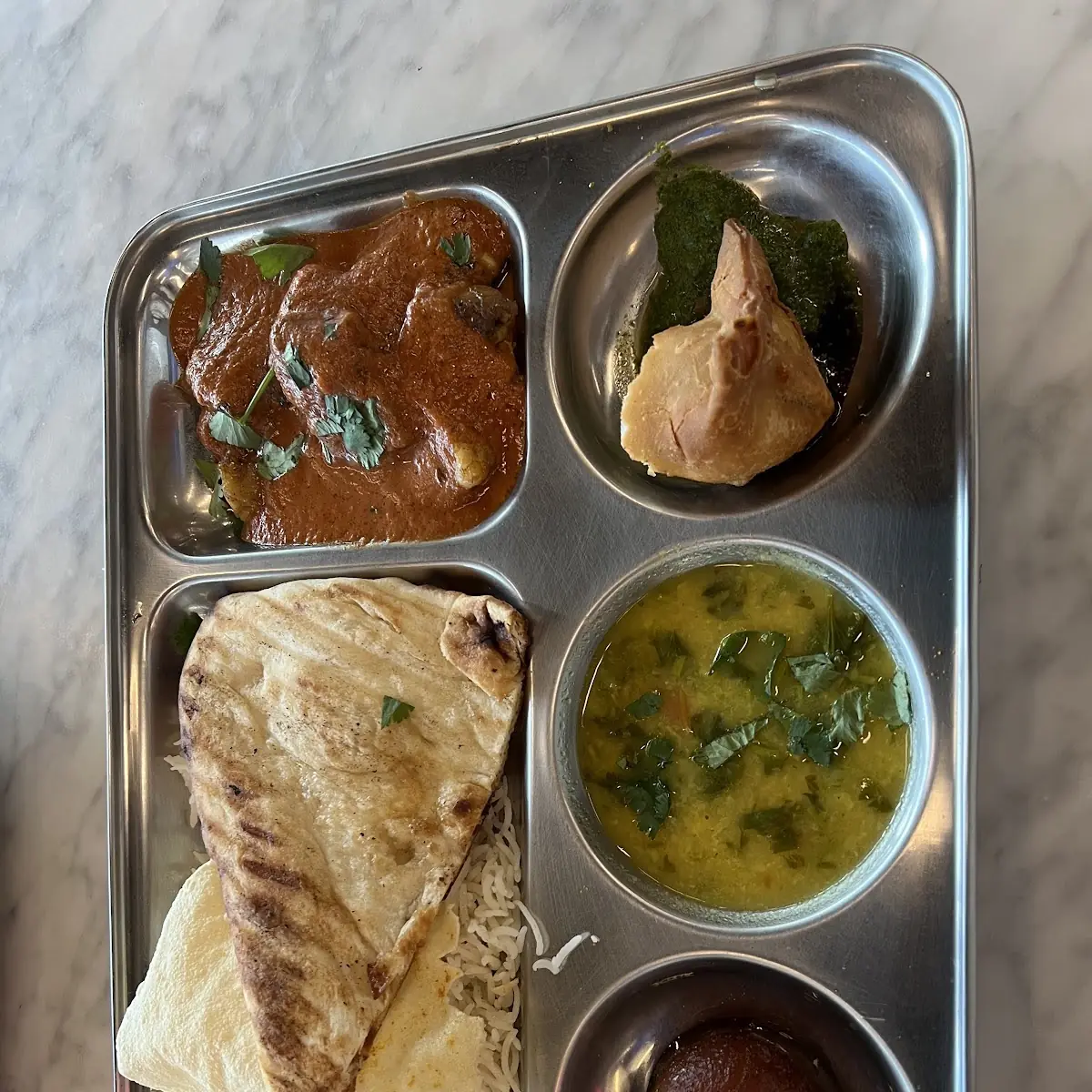 paneer tikka thali पनीर थाली