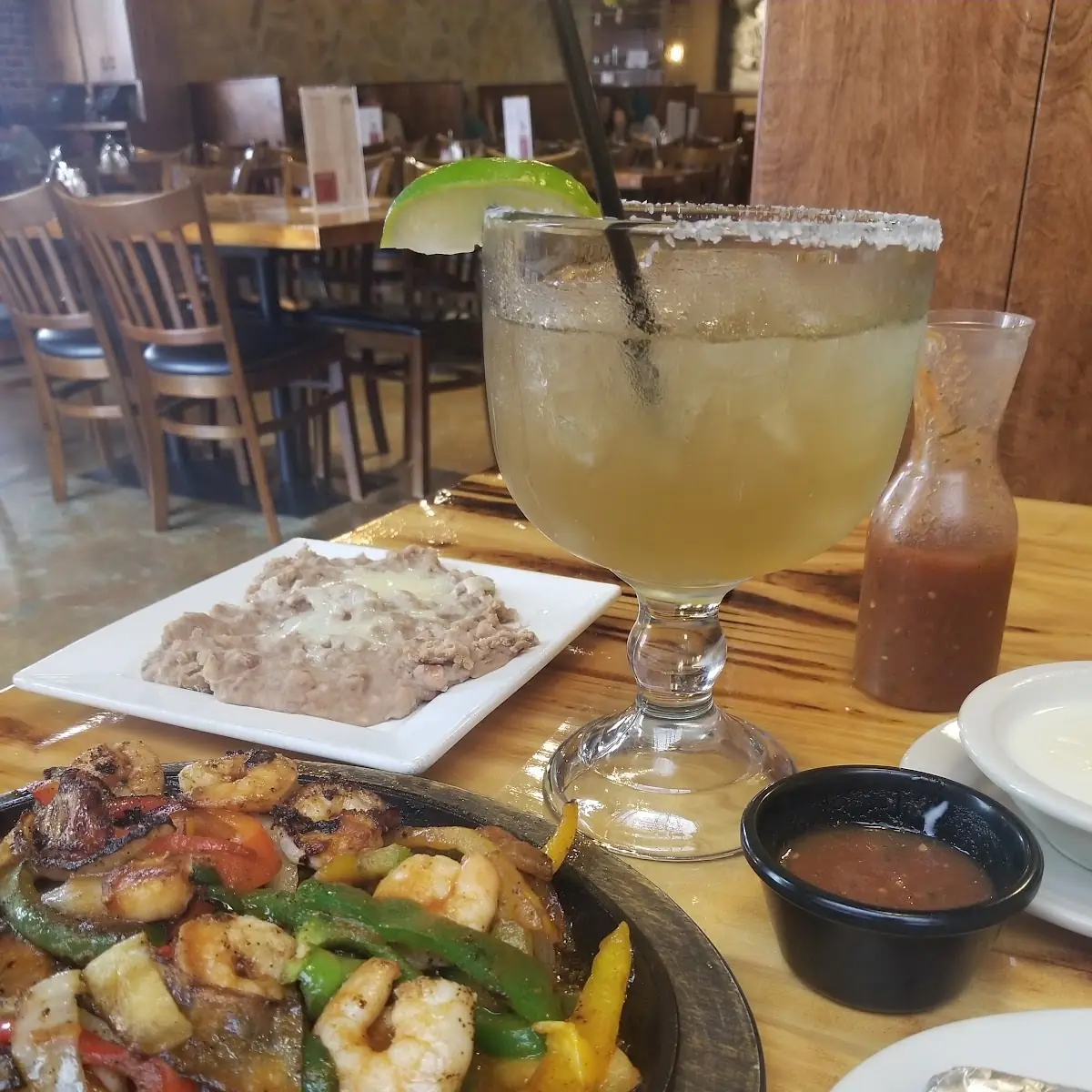 Shrimp Fajitas