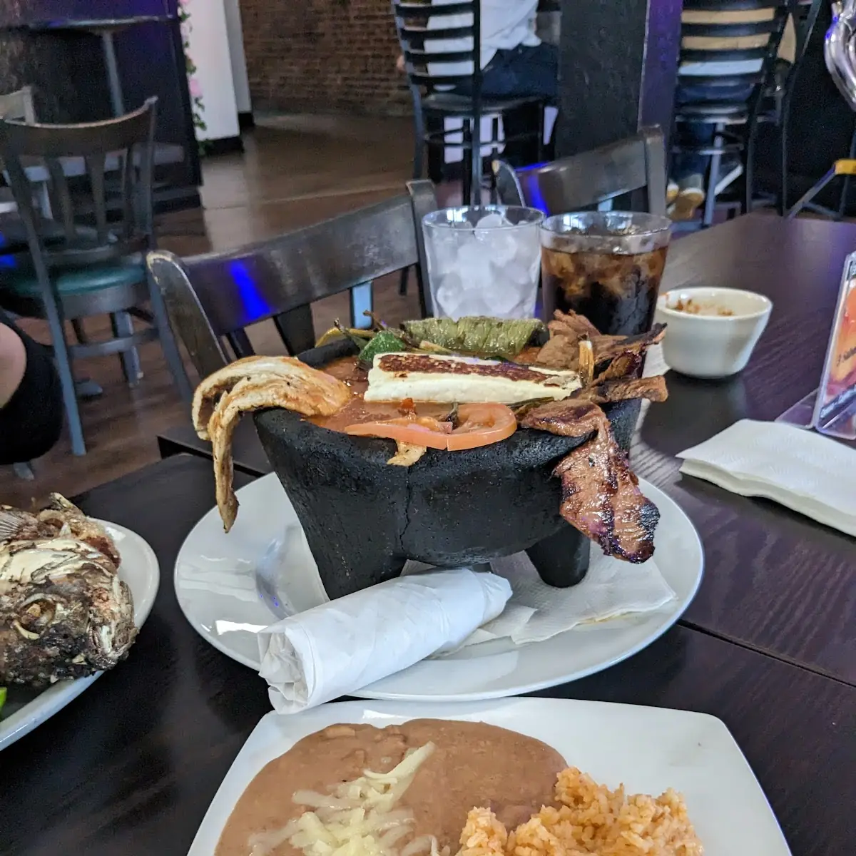 Molcajete Mar Y Tierra