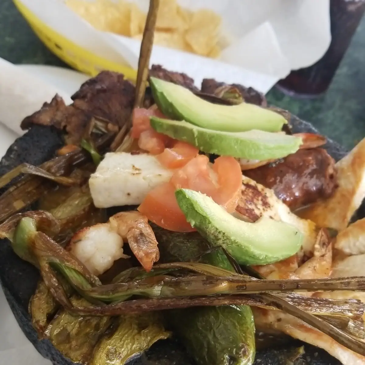 Molcajete Mixto Mixed Molcajete