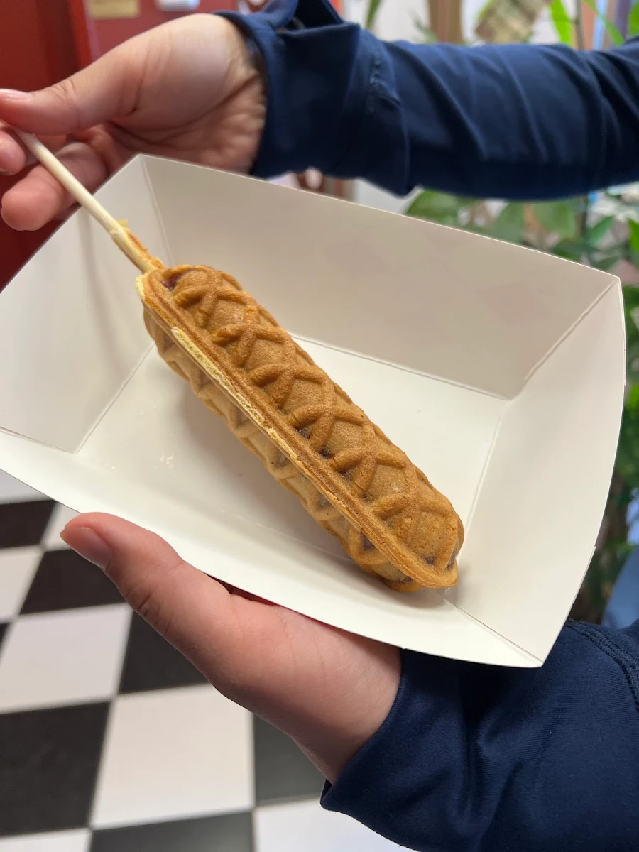 Walffle Corn Dog