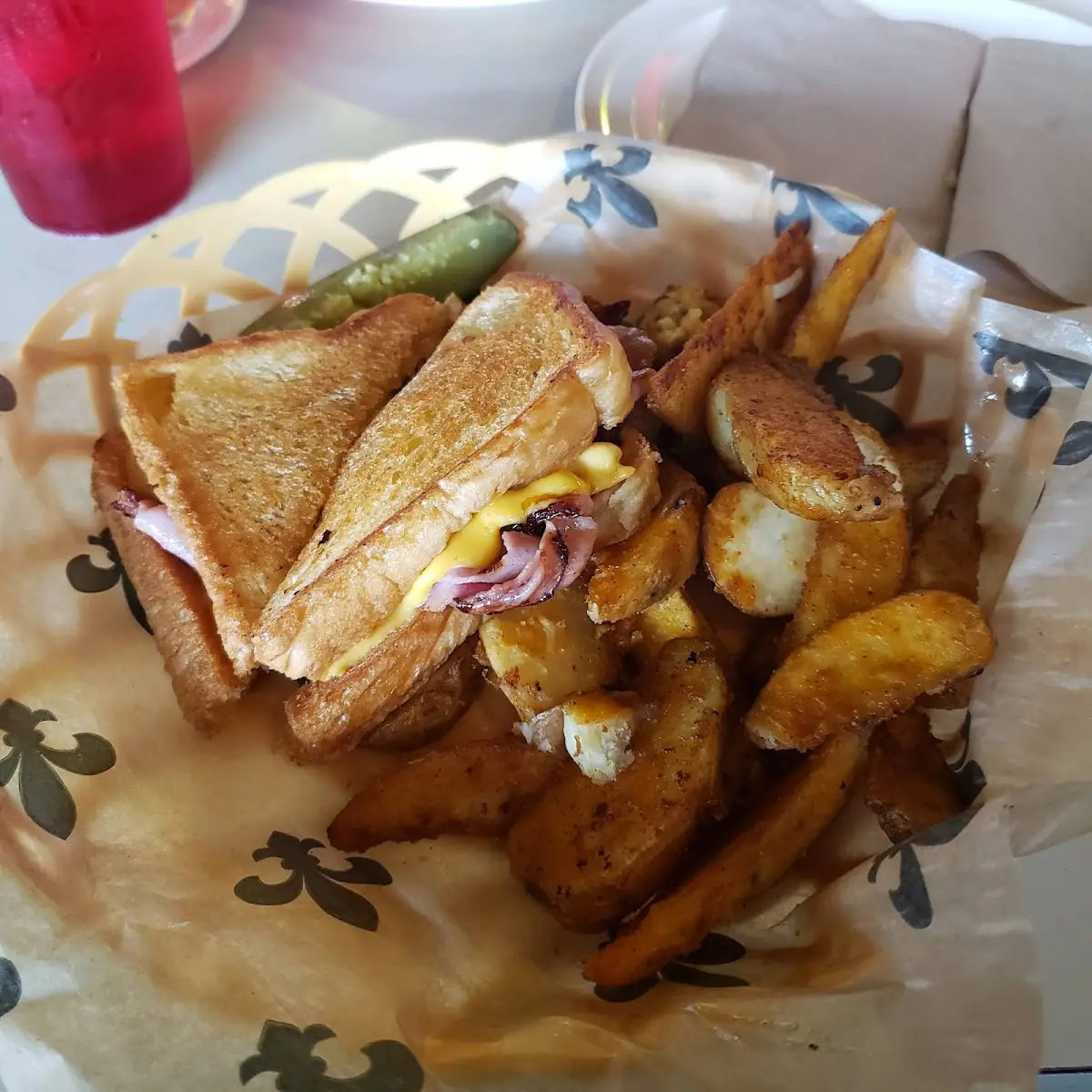 KD's Grilled Ham & Cheese
