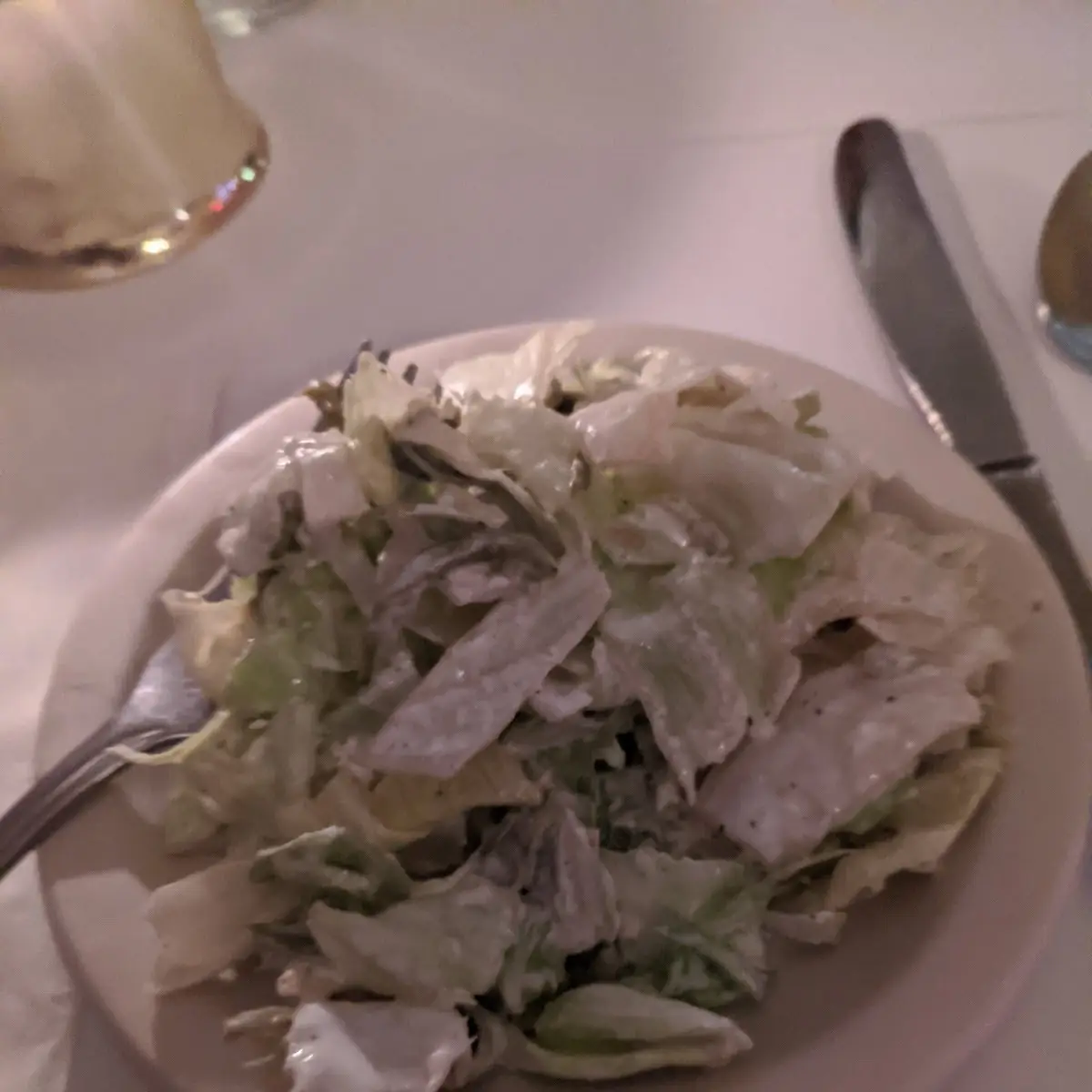 House Salad with Blue Cheese