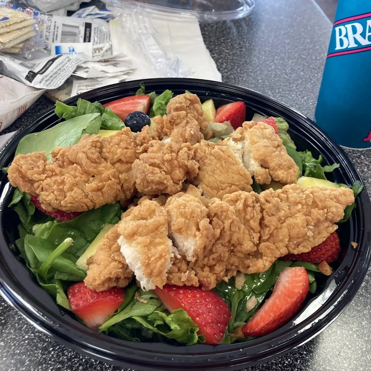 Strawberry Poppy Seed Chicken Salad
