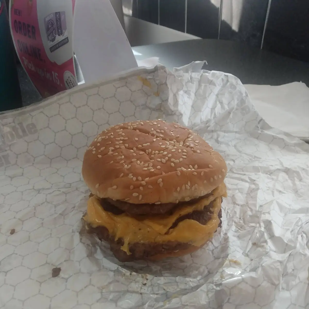 Triple Cheeseburger