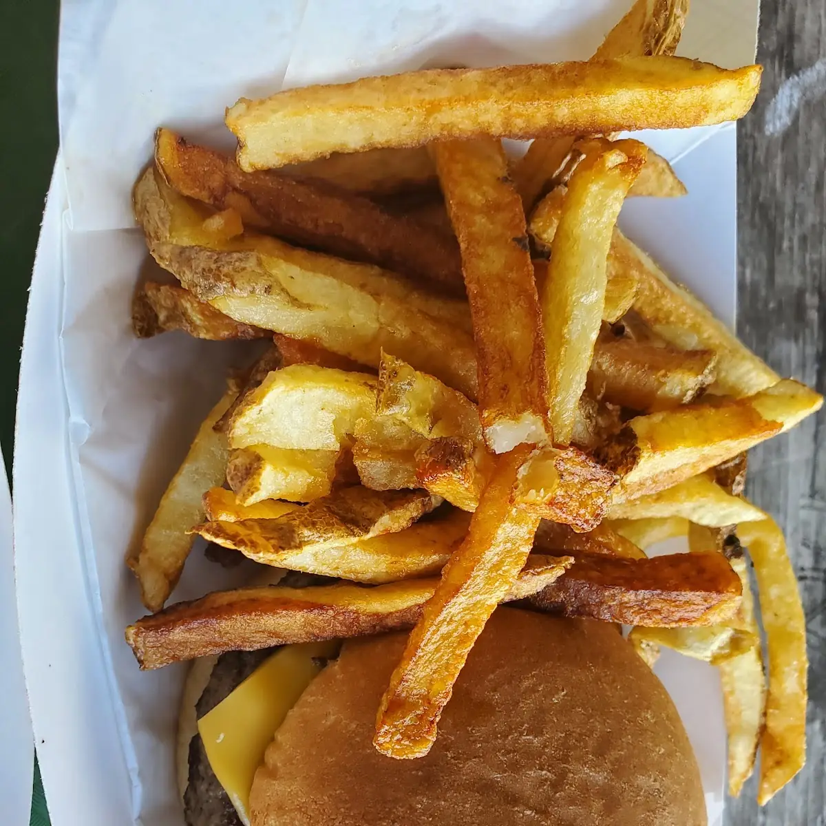 6oz Beef Burger with Fries Chef Special