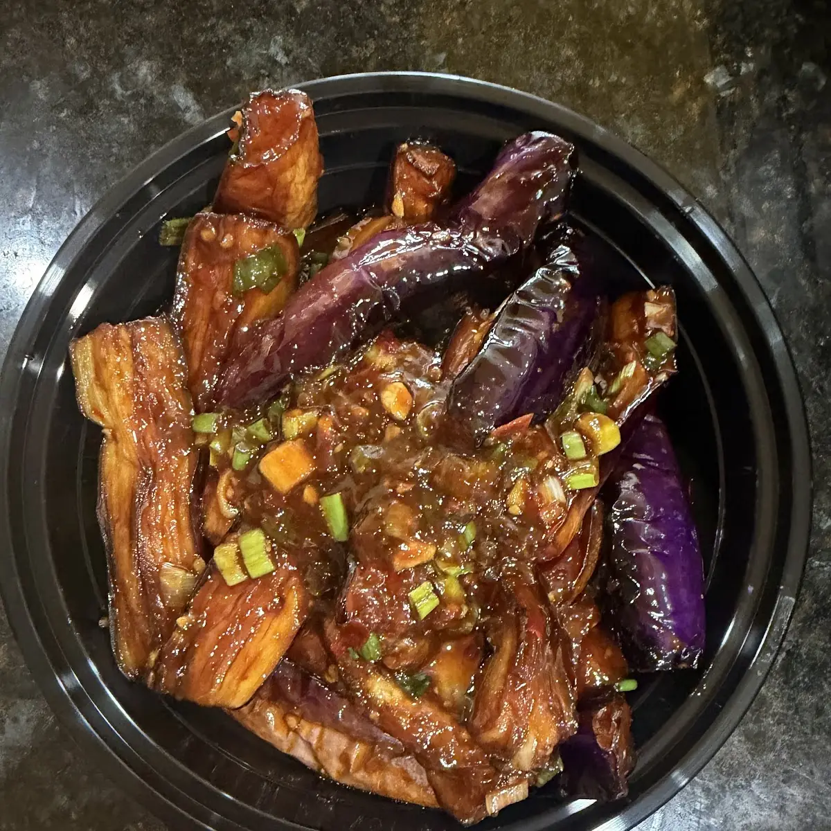 Eggplant with Garlic Sauce