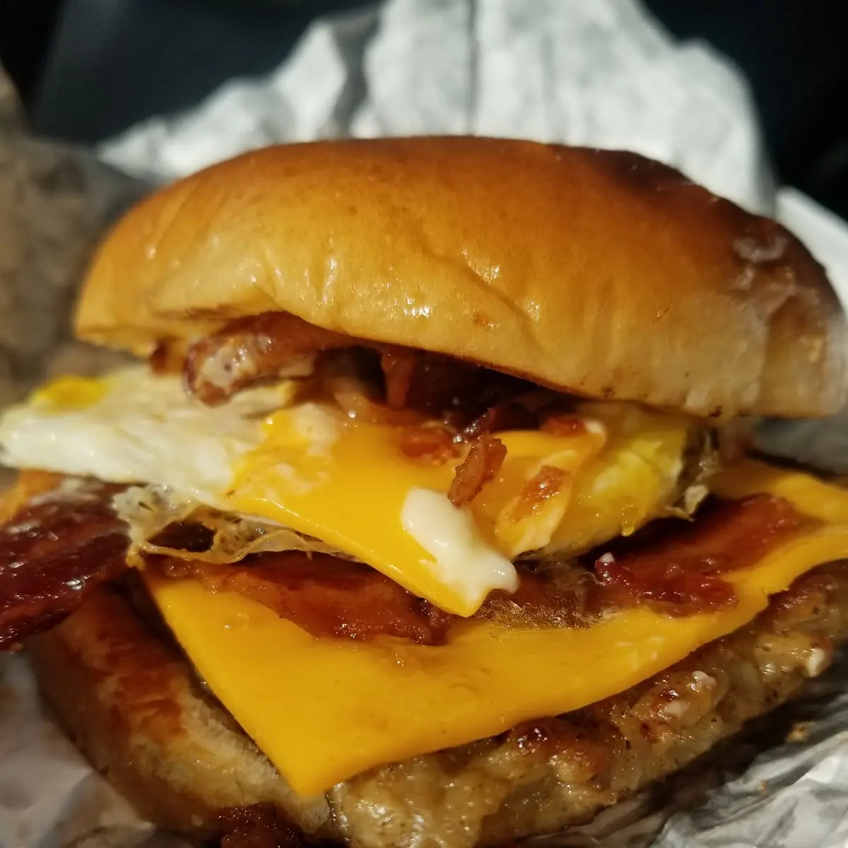 Baconator Breakfast Sandwich