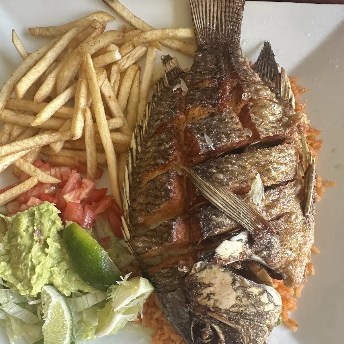 Fried Tilapia Mojarra Frita