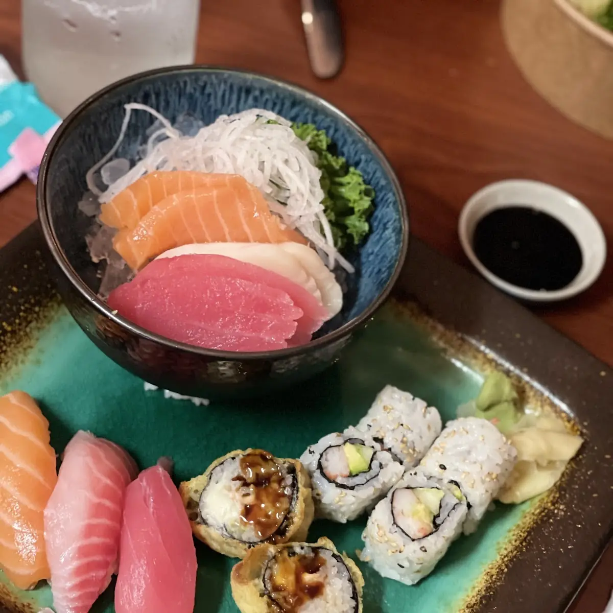 All Salmon Sushi