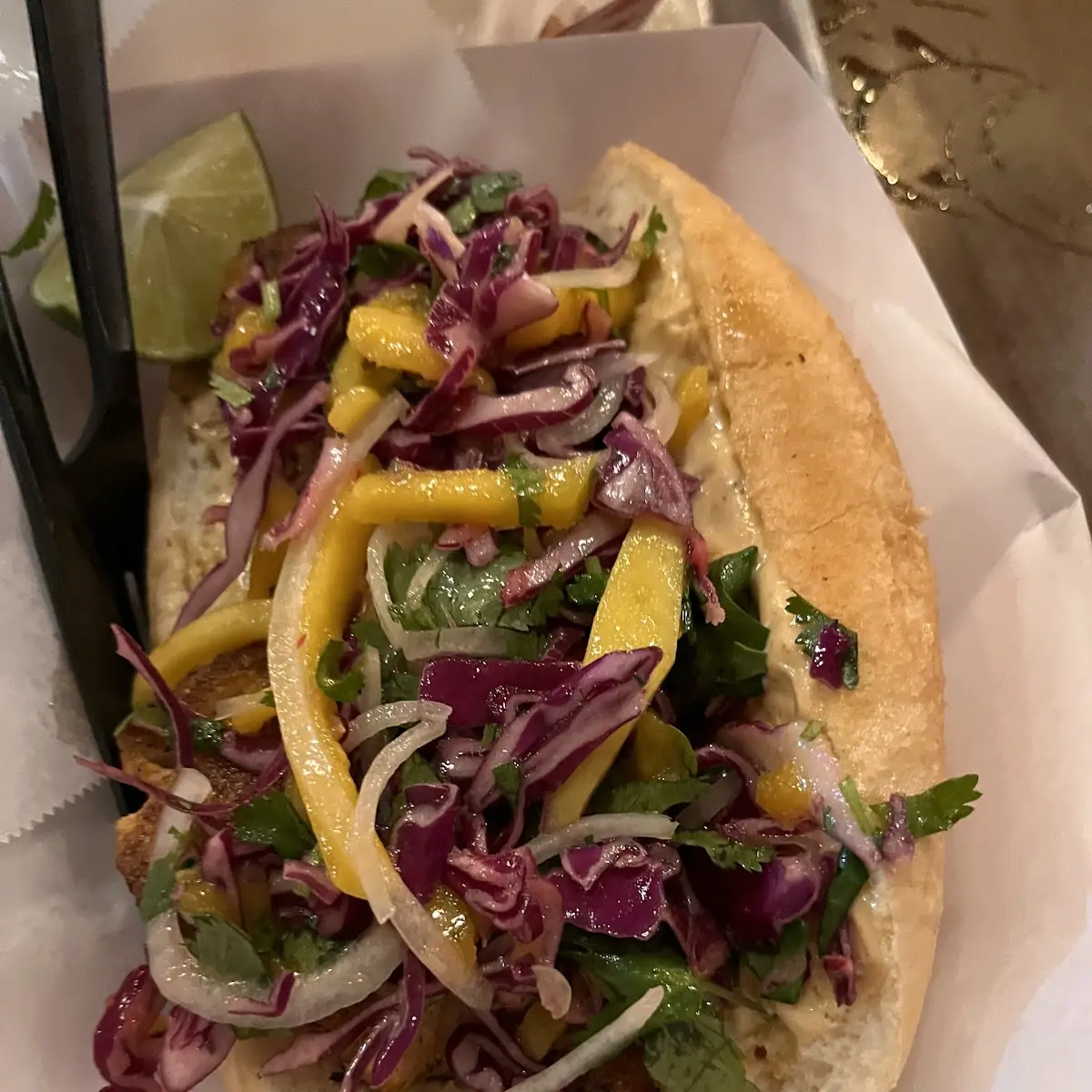 Blackened Fish PO Boy
