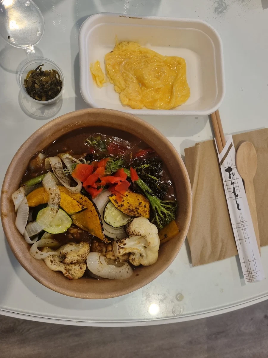 Grilled Vegetables Curry Don, Uncle Don West End