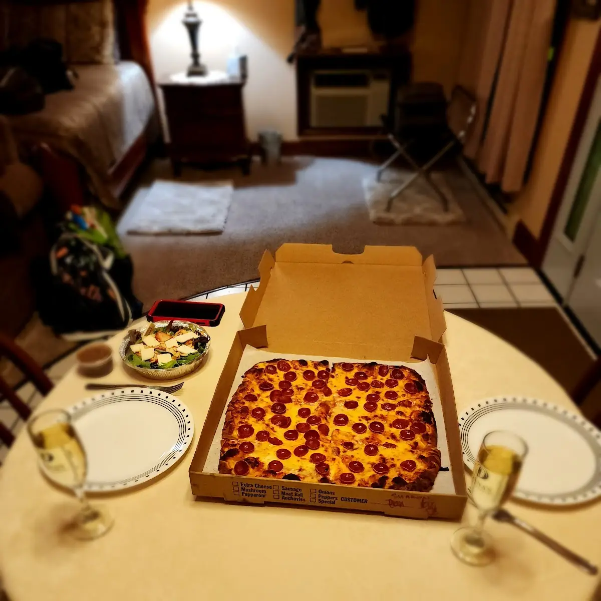 New York Style Pepperoni Pizza