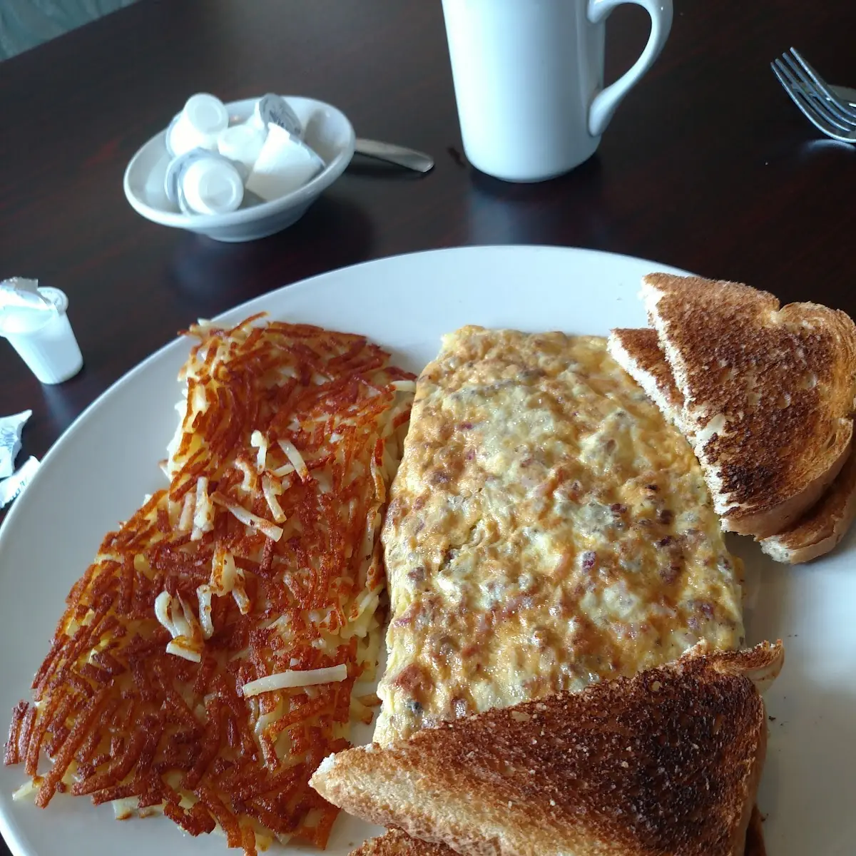 Hungry Man's Omelette