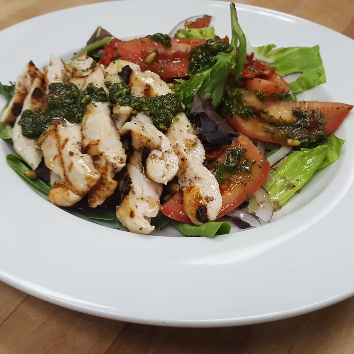 Mynonnos Com Grilled Chicken Salad